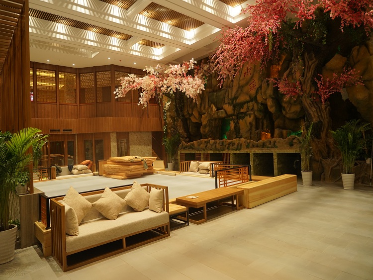 山水峦汤泉施工案例