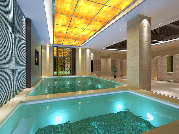 洗浴温泉水系统施工